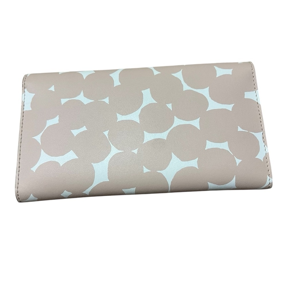 KATE SPADE Mollie Putnam Splodge Cyra Dot Large Flap Wallet - Picture 2 of 5